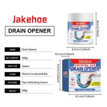 Drain Pipe Cleaning Powder, Dissolving & Unclogging Cleaner For Kitchen And Bathroom Sink, Pipework And Sewage - Powdery - View 10