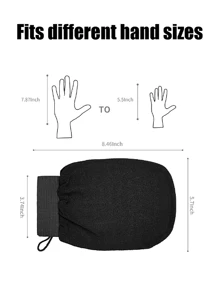 1PC Exfoliating Scrubbing Bath Gloves, Bath Artifacts That Don't Hurt The Skin, Mud Scrubbing Bath Towel, Bath Gloves, Scrubbing Dead Skin Cuticle Massage Bath Gloves, Scrubbing Bath Gloves Applicator Towel, Scrubbing Bath Towel,Cleaning Supplies