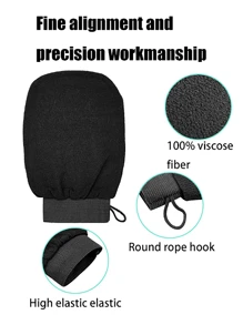 1PC Exfoliating Scrubbing Bath Gloves, Bath Artifacts That Don't Hurt The Skin, Mud Scrubbing Bath Towel, Bath Gloves, Scrubbing Dead Skin Cuticle Massage Bath Gloves, Scrubbing Bath Gloves Applicator Towel, Scrubbing Bath Towel,Cleaning Supplies