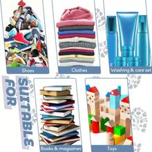10pcs Travel Shoe Bags, Large Transparent Travel Shoe Packing Bags, Clear Plastic Drawstring Shoe Dust Bags, Portable Shoe Storage Bags With Rope, Unisex