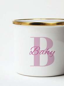 1 szt. 350 ml spersonalizowany ceramiczny kubek z imieniem, emaliowany kubek z możliwością personalizacji imieniem, DIY kubek na wodę, sok, mleko, mrożoną kawę - prezent dla przyjaciół, rodziców, kolegów z klasy, dekoracja świąteczna łatwa do czyszczenia, wykwintny, wysokiej jakości niestandardowy, spersonalizowany, wyjątkowy idealny prezent dla niej, chłopaka, dziewczyny, taty, mamy, rodziny, przyjaciół, syna, córki, uczniów szkół