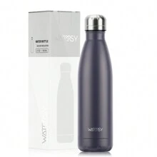 1 个 WATERSY 500ml/17oz 不锈钢水瓶保温运动水瓶，双层保温真空瓶保冷 24 小时，保温 12 小时 - 非常适合家庭、工作、健身房和旅行，适合户外、露营 - 彩色 - 查看 15