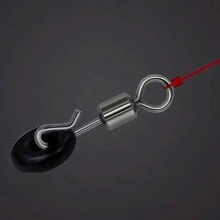 20pcs Carp Fishing Swivels Quick Change Stainless Steel For Carp Fishing Rig Fishing Accessories Terminal Tackle AE007