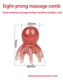 头皮按摩器爪、头皮放松工具、面部按摩工具、头皮刮痧、头皮按摩梳、刺激头发生长、刮痧按摩工具、面部提升按摩、眼部按摩放松工具、情人节礼物、母亲节礼物、经络疏通、深层组织按摩放松工具、多功能手持式头部按摩器、触发点按摩，也适用于全身深层组织按摩。采用舒适的树脂材料制成，光滑圆润。可清洗，可重复使用。、美发、美发工具、护发、学校、返校、旅行、旅行必需品、家居必需品、水疗、按摩工具、按摩、按摩器、水疗 - 彩色 - 查看 11
