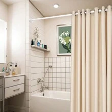 [Popular] 1pc Adjustable Tension Rod, Double-Sided Adjustable, With Plastic Base, Stainless Steel Material, Suitable For Shower Curtain, Window Curtain, Closet, And Balcony Clothes Drying, Available In Silver, Black, White, Graybedroom,Organizer,Organiser,Home Storage,White T Shirt Women,Black Pants Women,Ladies Winter Clothes,Dress,Winter Clothes For Ladies,Elegant Woman Dresses,White Shirt For Ladies,Long Sleeve,White Jumpsuit For Women,Spring Dresses For Women,Spring Outfits For Women,Spring,Spring Clothes,Minimalist,Summer Tops