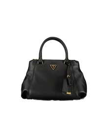 Guess Marci Satchel Handbag Black - Black - View 1