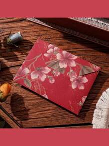 10 Pcs High-Grade Retro Flower Envelopes With Embossing And Bronzing, With A Variety Of Colors And Flowers To Choose From, Are Very Suitable For Weddings, Anniversaries, Birthdays And Valentine's Day And Other Festivals Or Daily Use, With Automatic Sealing And High-Quality Paper, Which Is Suitable For Everyone.(Because Of Paper Cutting, The Position Of Flowers Is Random.)
