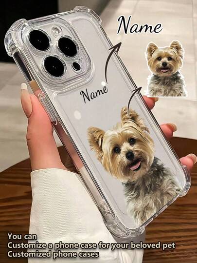 1pc Customizable DIY Protective Case, Four-Corner Anti-Drop Transparent Silicone Case, DIY Backing Design Lens Protection Phone Case Compatible With IPhone 16 Pro Max/16 Pro/15 Pro Max/14 Pro Max/13 Pro Max/A12/A13/A14/A15/A52/A54/A55/13C, OPPO A15/A17, Honor X6A/X7B/X8B/X6, S23 Ultra/S24 Ultra/A52S, VIVO, OPPO, Redmi,Stylish,Colorful,Vintage,Cute,Contracted,Funny,Custom,Personalized,Unique,Customized,Ideal Gifts For Him,Ideal Gifts For Her,Boyfriend,Girlfriend,Family,Friends,Grandparents,Couple,For Anniversaries,For Birthdays