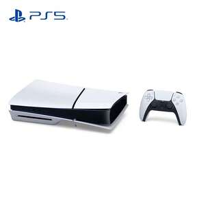 Sony وحدة تحكم ألعاب منزلية PlayStation 5 Slim نسخة قرص، تفاعلية عائلية، تجمعات منزلية، وقت فراغ وترفيه