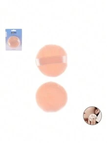 1pc Portable Powder Puff/Makeup Sponge/Cosmetic Accessories Home Bathroom Decor Summer