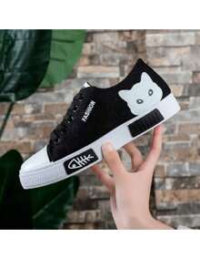 Women's Casual Tennis Shoes With Breathable Platform In Various Colors Lightweight Comfortable For Women Fashion Platform WILDCAT 44752 - 黑色 - 查看 3