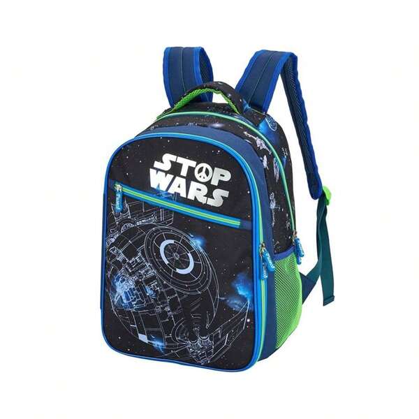 Mochila Escolar Infantil Menino Bolsa Resistente impermeável