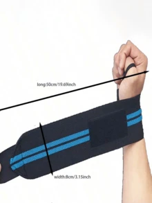 2pcs Men's Fitness Wrist Support - Multicolor - View 7