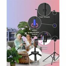 PropVue Projector Screen With Stand 60 Inch - Indoor And Outdoor Projection Screen For Movie Or Office Presentation - 16:9 HD Premium Wrinkle- Tripod Screen - Black-60Inch16:9AspectRatio - View 4