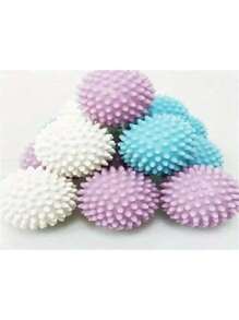 3pcs, Reusable Laundry Ball, Laundry Washing Ball For WashingMachine, Laundry Dryer Ball, Fabric Softener Ball, Laundry Drying Ball,Anti-Rolling Laundry Ball, To Reduce Wrinkles, Cleaning Supplies,Household Gadqets,