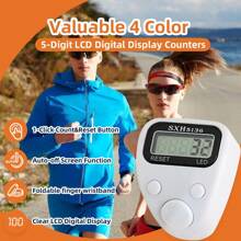 New Luminous Hand Push Electronic Counter, Tally Counter, Counting Device, Warehouse Counter