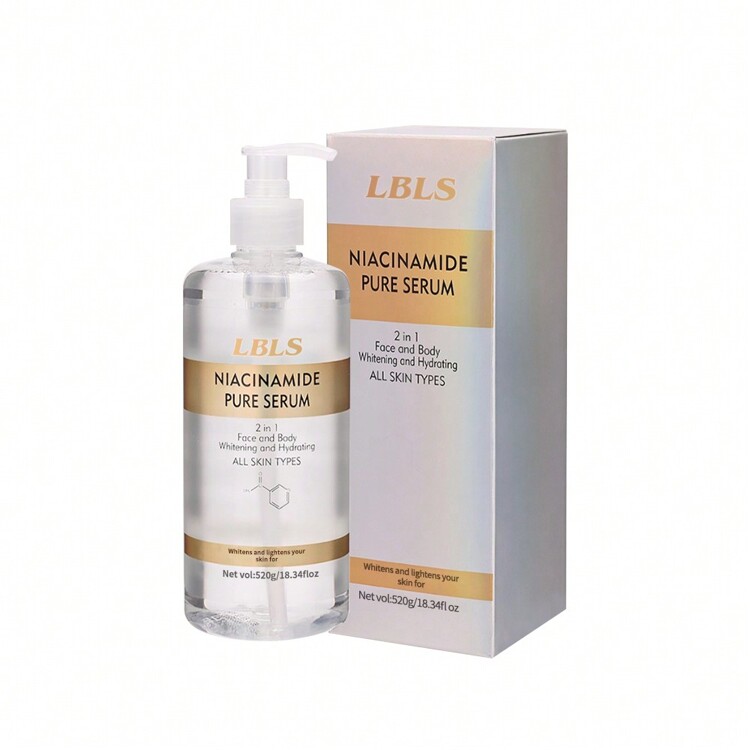 520克烟酰胺纯精华，适用于面部和身体，具有美白保湿功效，适合所有肤质，居家使用。 - 無色 - 查看 3