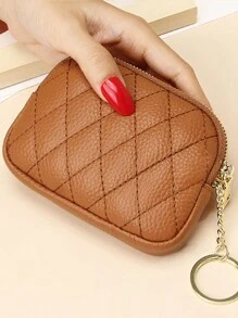 Retro Style Mini Wallet, 2025 New Women's Coin Purse, Stylish Key Holder, Cute Small Bag, Autumn/Winter Hot Selling - Multicolor - View 1