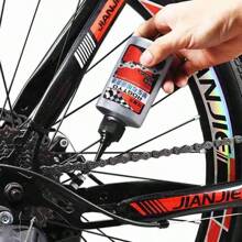 100ml Bicycle Lubricating Oil, Bicycle Care Oil Waterproof Rust Removal, Suitable For Mountain Bike Road Bike Bicycle Chain Oil, Multi-Purpose Lubricant, Front & Rear Shock Absorber Anti-Rust Anti-Dust Bike Oil, Bicycle Repair Parts