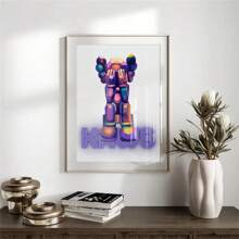 1/3 件 KAWS 海报人物墙面艺术、客厅装饰、墙壁装饰、极简主义装饰、装饰艺术、送给朋友的礼物 无框 - C - 查看 3