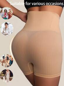 1 Pc Seamless High Waist Tummy Control Panties Underwear Shaping Panties Waist Trainer Body Shaper Shorts Slimming Sheath Woman Flat Belly Hip Butt Lifter Briefs Panty Women Underwear Shapewear
