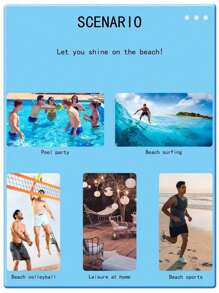 Summer New Fashion Solid Color Men Shorts Polyester Digital Printing Large Size Flat Angle Men Swim Trunks Gym Shorts For Men Soaking In Hot Springs Men's Beach Shorts With Milk Silk Lining - Black - View 9