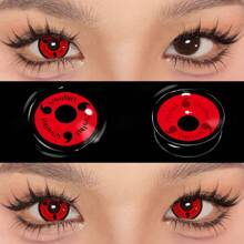 1 Cặp Kính Áp Tròng Màu Mềm Trang Điểm 14.5mm Dùng Một Lần Trong 1 Năm 2 Chiếc Kính Áp Tròng Mắt Trang Phục Hóa Trang Halloween - Dùng một lần hàng năm - Xem 11
