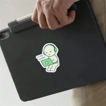 1 件 3 英寸趣味“On My Pooter”极简主义科技幽默可移除户外防水乙烯基创意礼物贴纸适用于任何光滑表面笔记本电脑平板电脑手机壳笔记本备忘录书桌学校用品宿舍墙壁水瓶玻璃杯冰箱贴花文具盒拉杆包镜子边框行李滑板工具箱办公桌文件夹 Kindle、学校用品、返校