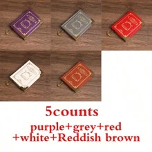 1 Copy/2 Copies/3 Copies/5 Copies/6 Copies/Gift Box Set/Vintage Soft Leather Hardcover Notebook With 200 Pages. It Features A Hollow-Out Design On The Cover, A Satin Ribbon Bookmark, An Anchor Decoration, Metal Edges For Fixation, And Eye-Protecting Paper. It Is Suitable For Office Business, Campus Life, Daily Use And As A Holiday Gift. It's A High-Quality Office Meeting Notebook, Diary, Journal And Record Book.