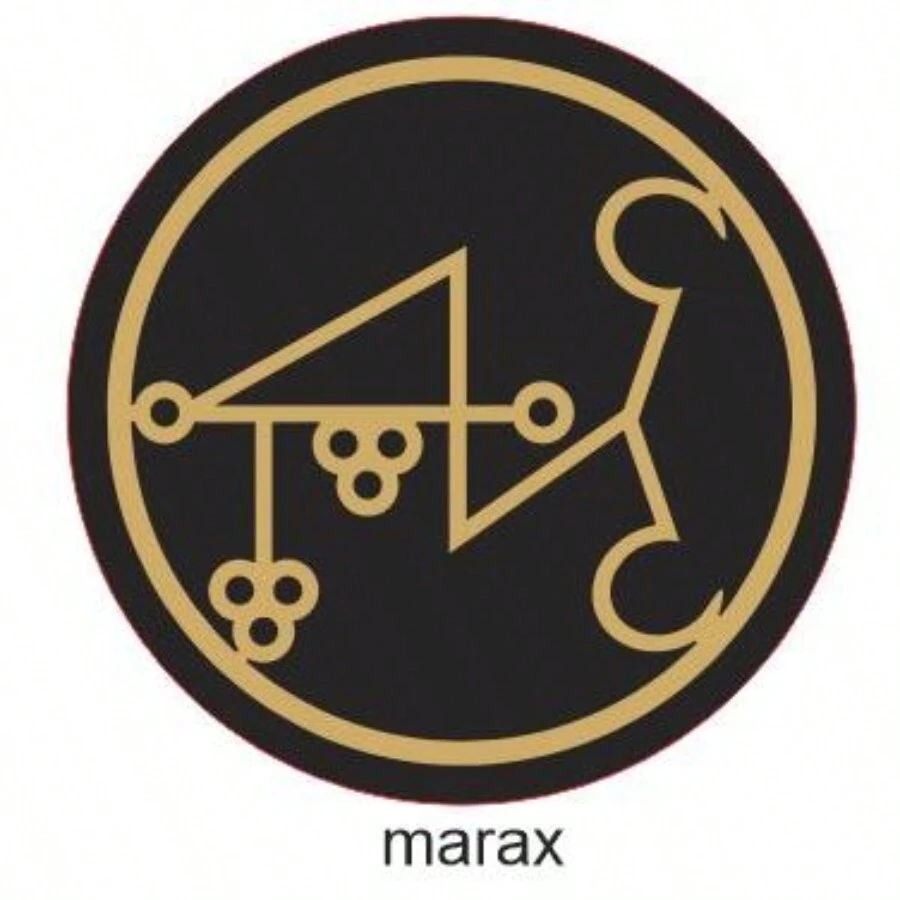 MARAX Sigil 25 Cm Goetia Seal Solomonic Daemons King Solomon Sigils Of ...