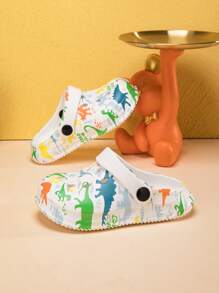 Toddler Boys' Casual Fashionable Comfortable Cute EVA Beach Sandals, Summer - White - View 4