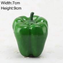 仿真水果蔬菜家居装饰假橘子桃子苹果梨葡萄柠檬桃子摆件美食摄影道具 - 彩色 - 查看 35