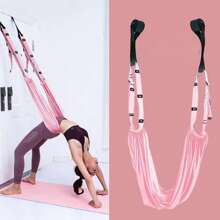 Adjustable Aerial Yoga Strap Handstand Inverted Rope Elastic Stretch Bar And Bends Down To Stretch Rope For Yoga Handstand Training Device - Multicolor - View 3