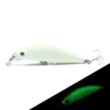 HENGJIA 1 件装微型小鱼饵 6 厘米-6 克下沉鱼饵拖钓摇摆饵抽动饵游泳饵鲈鱼鲈鱼钓具