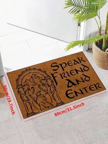 1 peça 'Listras, manchas, pinturas coloridas em diferentes padrões' capacho, tapete interno, tapete de arremesso, capacho criativo, tapete temático de entrada, decoração para casa, tapete antiderrapante, acessórios para quarto, adereços para fotos, decoração externa, tapete de arremesso, tapete de área, presente