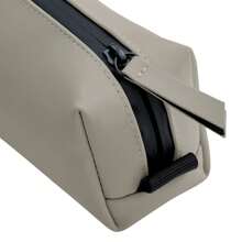 Matte PU Mini Toiletry Bag (Clay) - Red - View 2