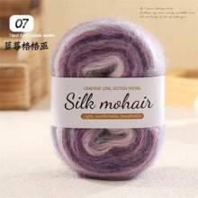 3pcs Multi-Color Gradient Mohair Yarn - Luxury Fiber Blend, Perfect For DIY Knitting Scarves, Hats And Sweaters - Ideal For Knitting And Crocheting Sweaters - 3 Packs - View 14