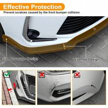 Local Shipping/Fits 7th Nissan Altima 2019 2020 2021 2022 Front Bumper Lip Body Kit Spoiler 1 Set, Shiny Black - Shiny Black - View 4