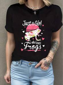 Frog Shirt - Black - View 1