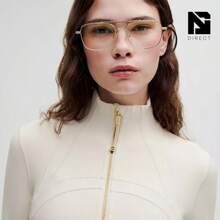 Lululemon Define Cropped Jacket Nulu-For Yoga Gym Running-Sweat-Wicking-Yoga-All Seasons Sport-Spring/Summer-Autumn/Winter-Prefect Thanks Giving Day & Chrismas Gift - Xương/Vàng - Xem 4