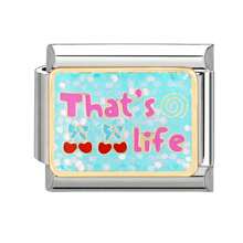 (Sin ensamblar) 1 pieza Kit de joyería DIY creativo, elementos de letras DIY para pulsera, collar, anillo y tobillera, pulsera modular hecha a mano elegante y linda, apto para todas las edades, excelente para regalos de San Valentín, Año Nuevo, Navidad y uso diario en verano y la escuela