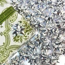 50pcs Mini Gift Bow, 1" Inch Metallic Star Bow Small Tiny Stick On Bows For Present Holiday Birthday Party Decoration Wrapping, Mother's Day And Graduation Gifts, Random Color