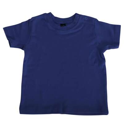 Babybugz Baby Short Sleeve TShirt (Nautical Navy) - 100% Cotton