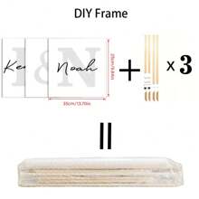 Ba áp phích Tex tùy chỉnh, có thể tự đóng khung hoặc không khung; ba tranh canvas ảnh tùy chỉnh, hoàn hảo cho Ngày Valentine; và ba vật trang trí tường cá nhân hóa phù hợp cho phòng khách, phòng ngủ, văn phòng, quán trà, nhà hàng, trường học, phòng tắm và các địa điểm khác. - Nhiều màu - Xem 35