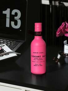 1PC Novel Design Wine Bottle Shape Flameless Long-Lasting Aroma Diffuser With Sweet Fruity, Floral, Lemon, Blackberry Strawberry, Orange, Rose Signature Scent Fragrance Gel, Romantic Relieve Stress Anxiety Keep Fresh & Pleasant Air For Office, Car Travel, Home, Bedroom, Sitting Room, Living Room, Bathroom, Kitchen And Aromatherapy