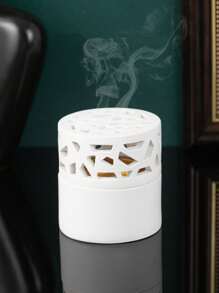 1pc Resin Incense Burner, Arabian Style Bakhoor Incense Holder, Rama Decorative Incense Burner, Home Decor, Room Decor, Party & Festival Decoration Gifts Birthday Graduation - Bronze - View 16