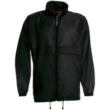 B&C Sirocco Mens Lightweight Jacket / Mens Outer Jackets (Black) - 100% Nylon