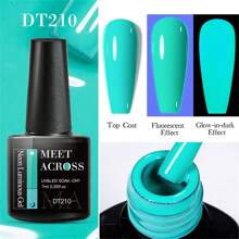 7ml Luminous Gel Nail Polish Fluorescent Neon Glow-In-Dark UV LED Nails Gel Soak Off Gel Varnish Nail Art Gel For Manicure - Multicolor - View 22