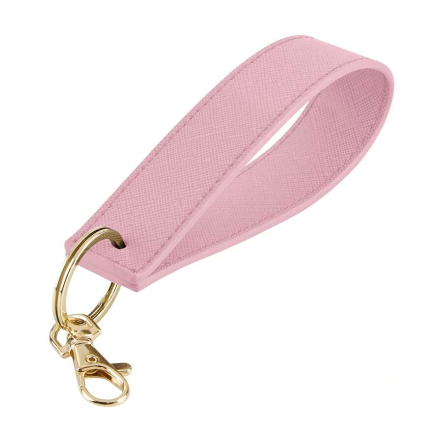Babybugz Boutique Wristlet Keyring (Dusky Pink) - 100% Polyurethane