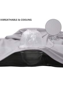 CAMEL CROWN 女款 UPF 50+ 運動外套防曬長袖健行襯衫輕質戶外連帽衫帶口袋 - 淺灰色 - 查看 6